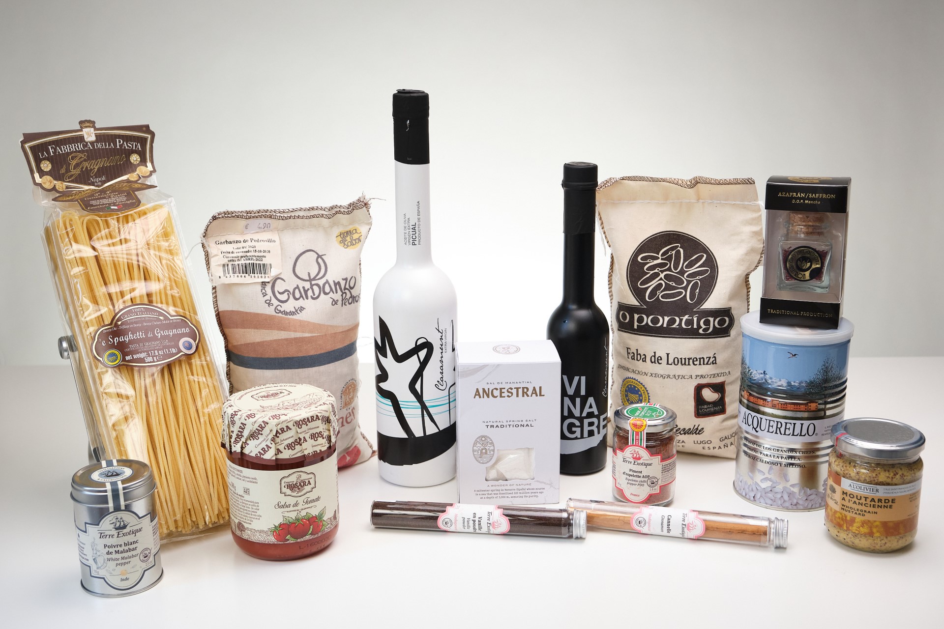 Productos gourmet para cocinillas